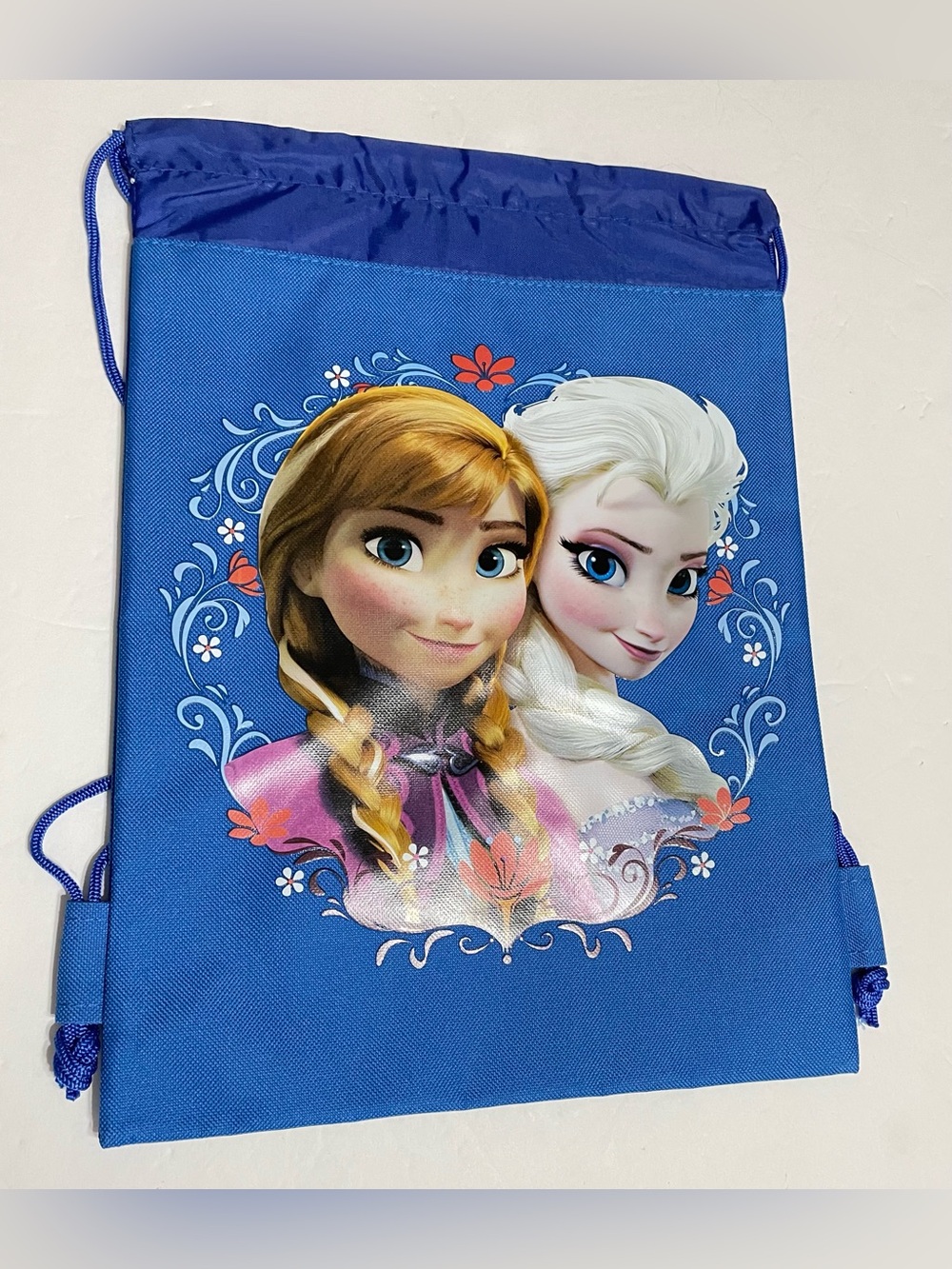 Disney Frozen Elsa Blue Drawstring Bag,New with tag!